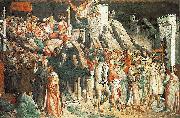 GADDI, Agnolo The Triumph of the Cross (detail) sdg oil painting